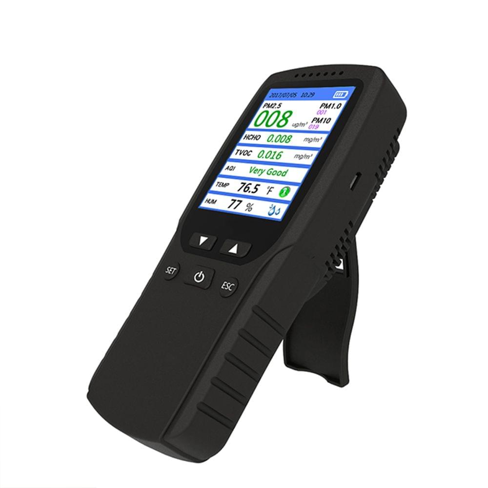 8-in-1 Digital Display High Accuracy PM2.5 PM10 PM1.0 TVOC