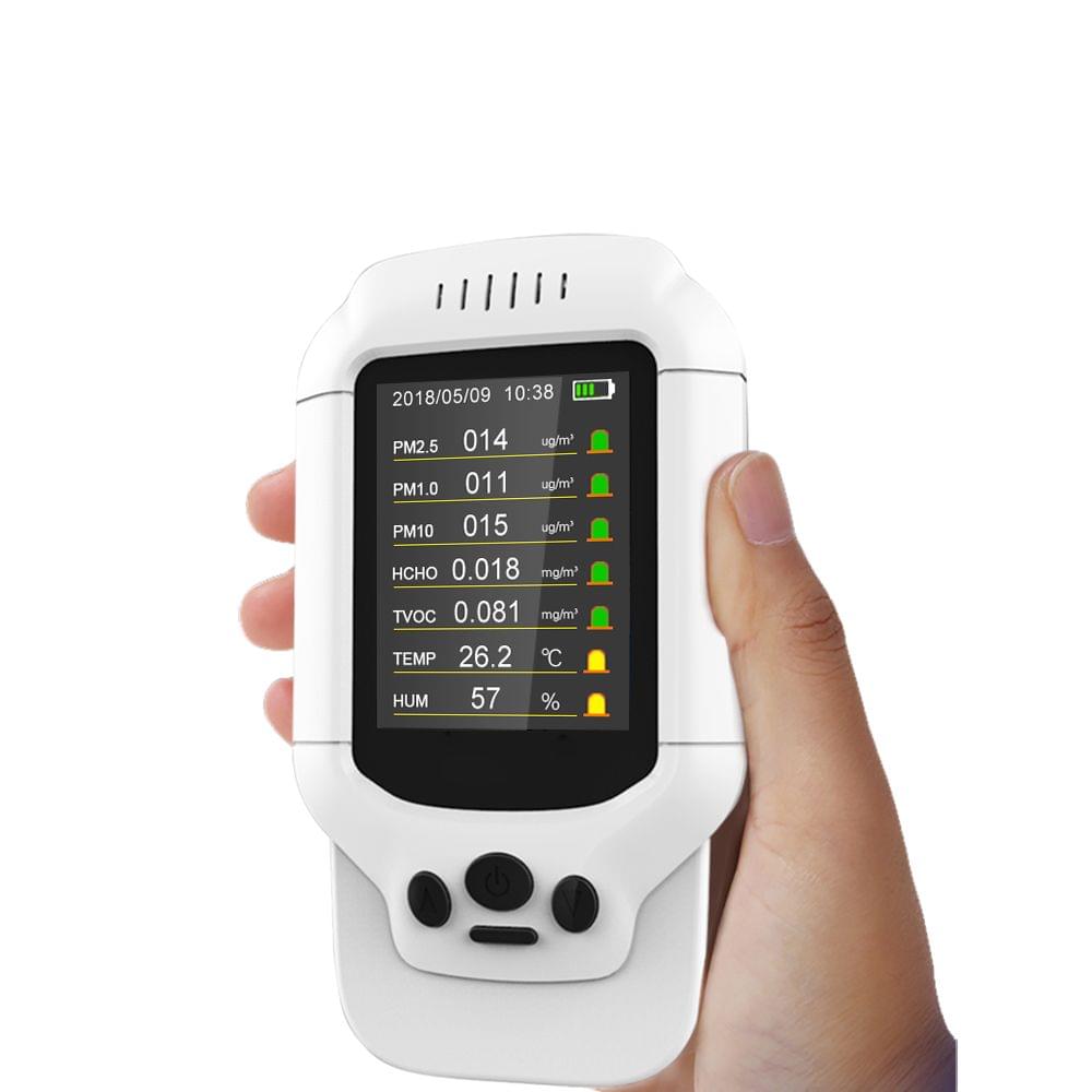 Multifunctional Professional HCHO TVOC PM2.5 PM1.0 PM10