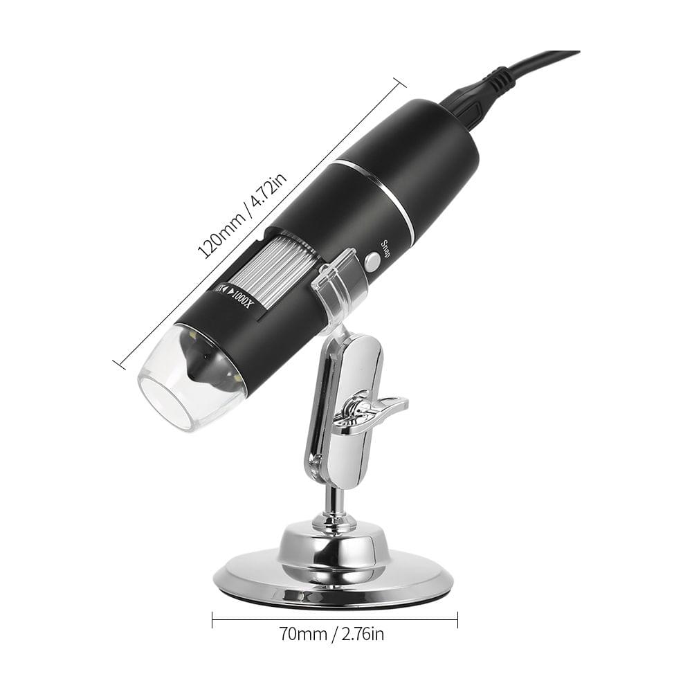 1000X Magnification USB Digital Microscope with Stand