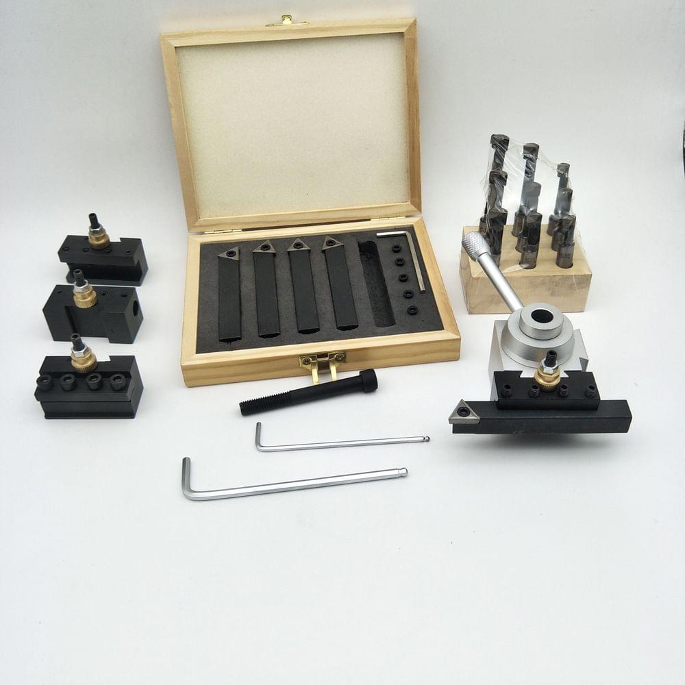 Small Size Portable 19 Pcs Quick Change Post Holder Kit