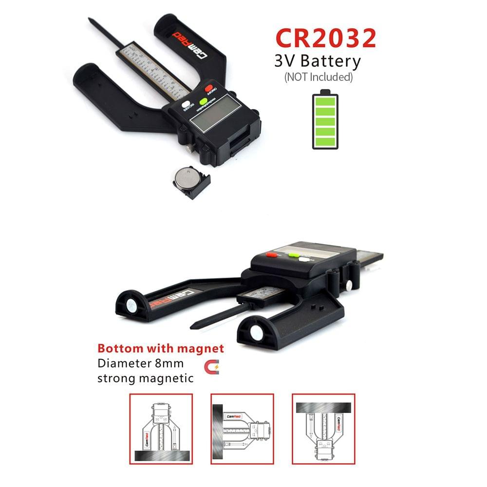 GemRed Digital Depth Gauge Depthometer Depth Indicator