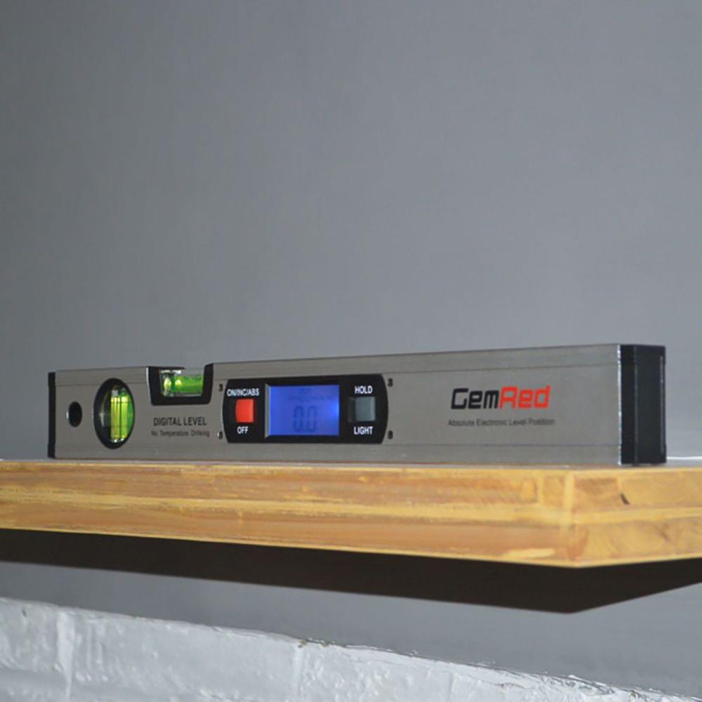 GemRed Digital Level Spirit Level Angle Finder with Magnetic