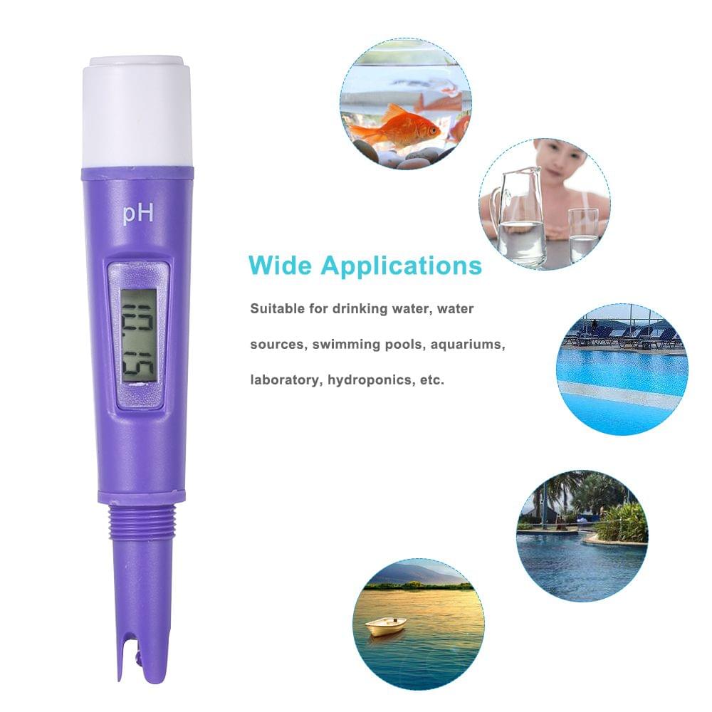 Portable IP56 Waterproof pH Meter Water Quality Detector