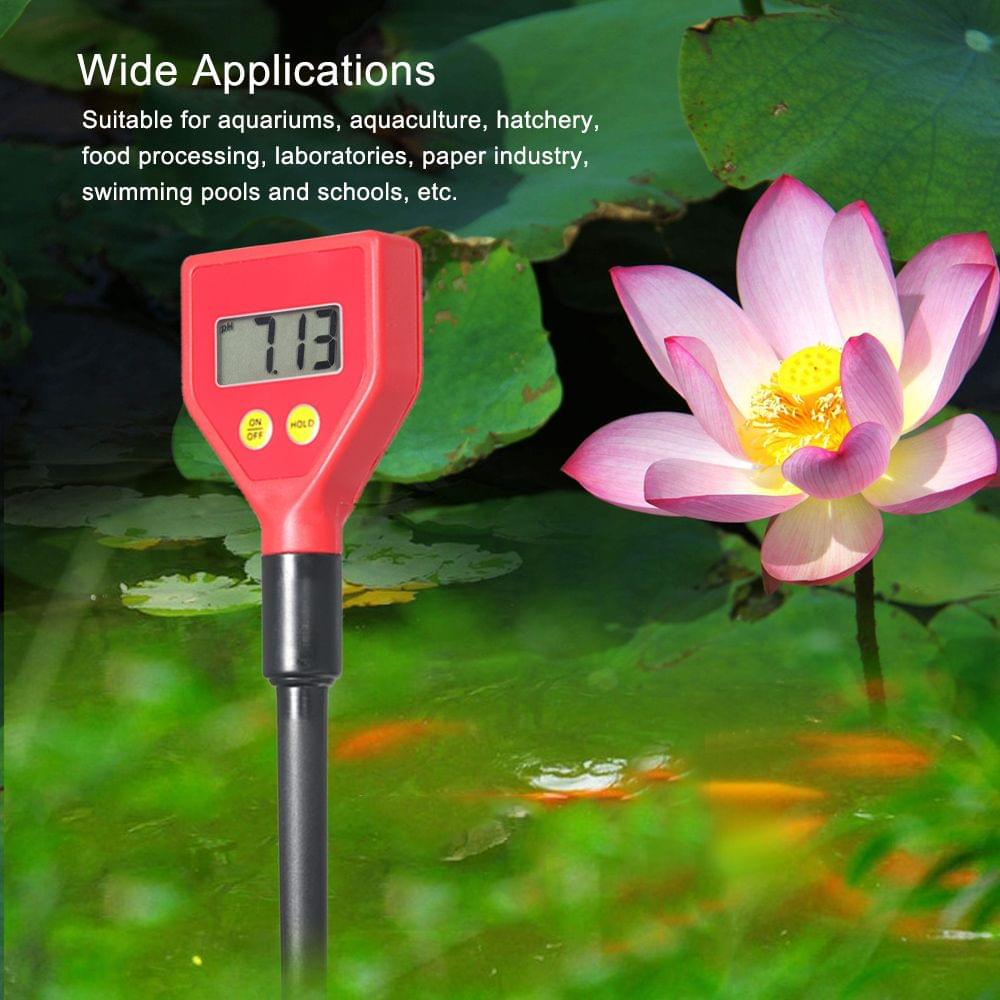 Portable Soil Moisture Tester pH Tester with LCD Display