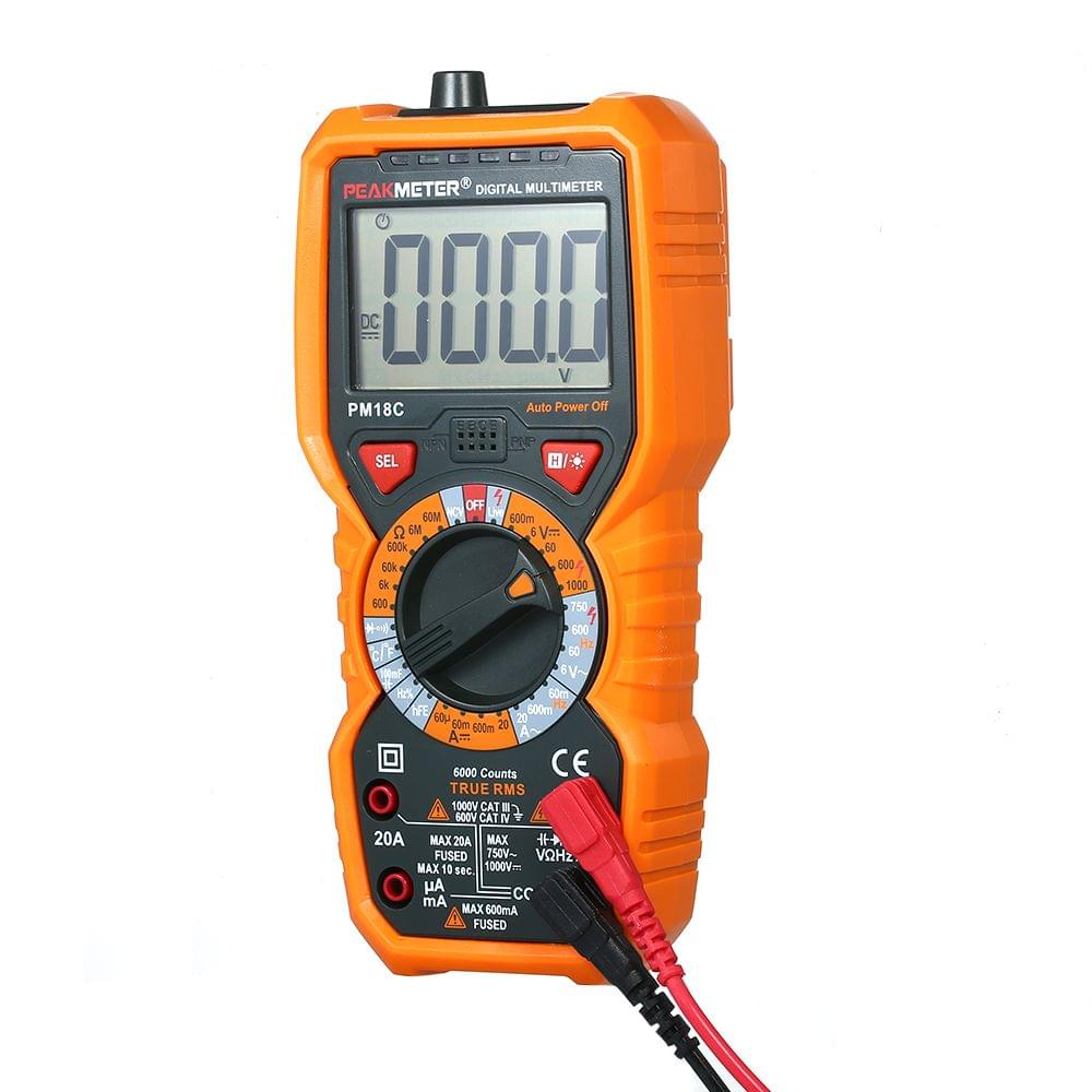 PEAKMETER PM18C True RMS Multifunctional Digital Multimeter