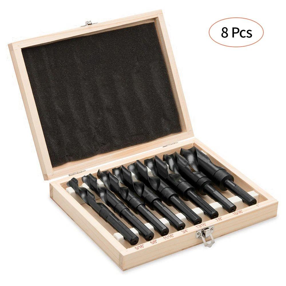 8pcs/set Professional HSS Twist Drill Set of 8pcs High Speed