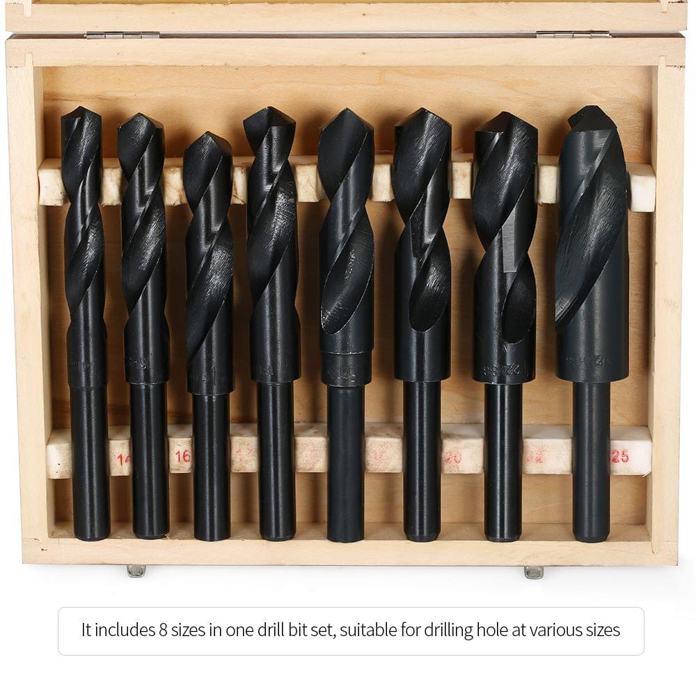 8pcs/set Professional HSS Twist Drill Set of 8pcs High Speed