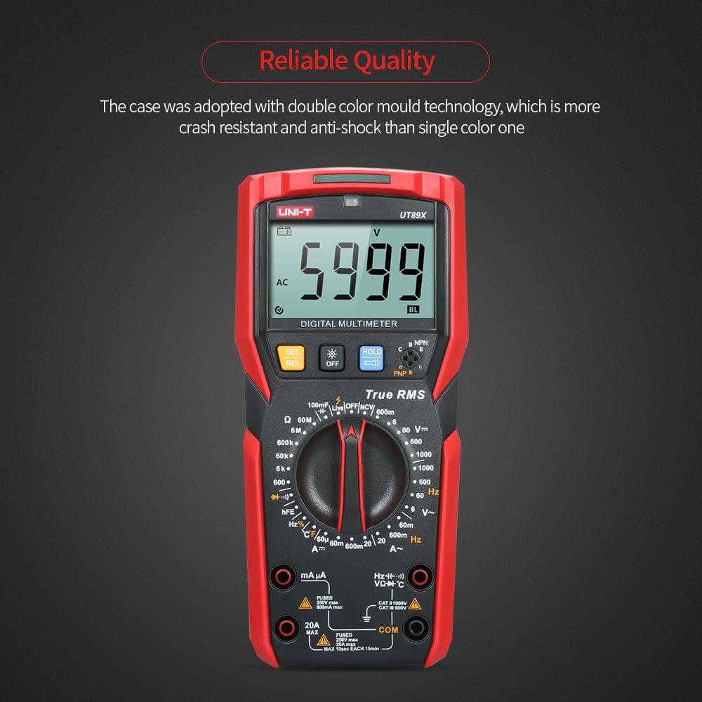 UNI-T UT89X Digital Multimeter High Accuracy Handheld Mini