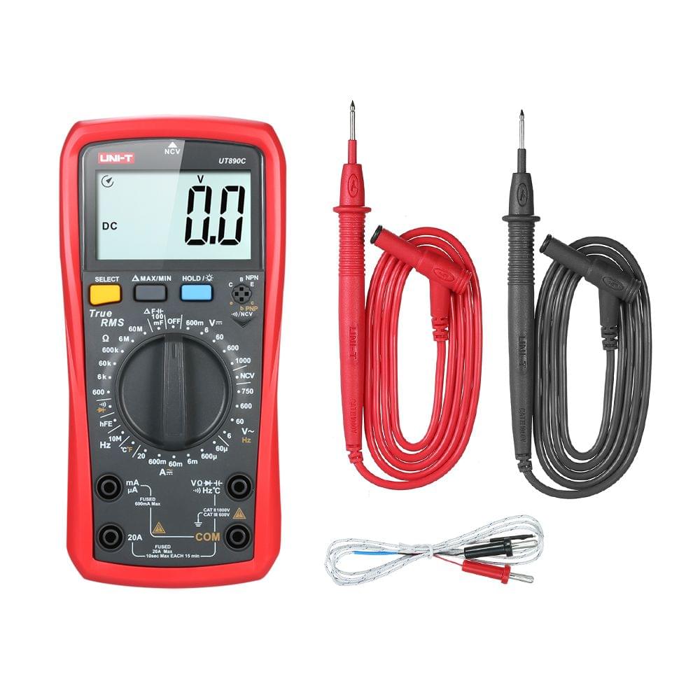 UNI-T UT890C Digital Multimeter True RMS Handheld Mini