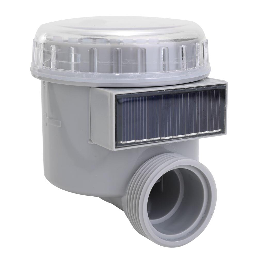 White Solar Power LCD Screen Garden Irrigation Control Auto