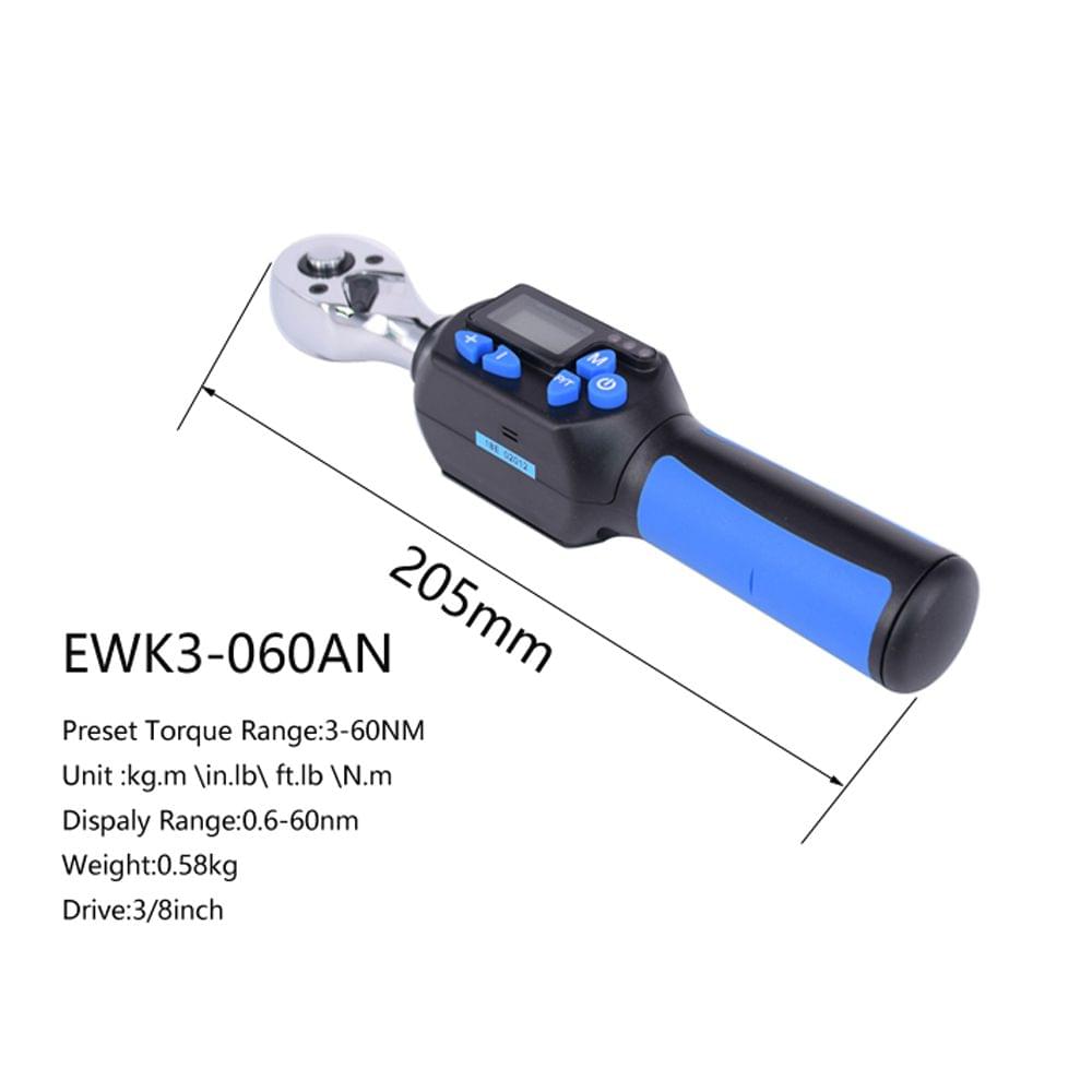 Digital Torque Wrench Mini Professional Electronic Short - 2