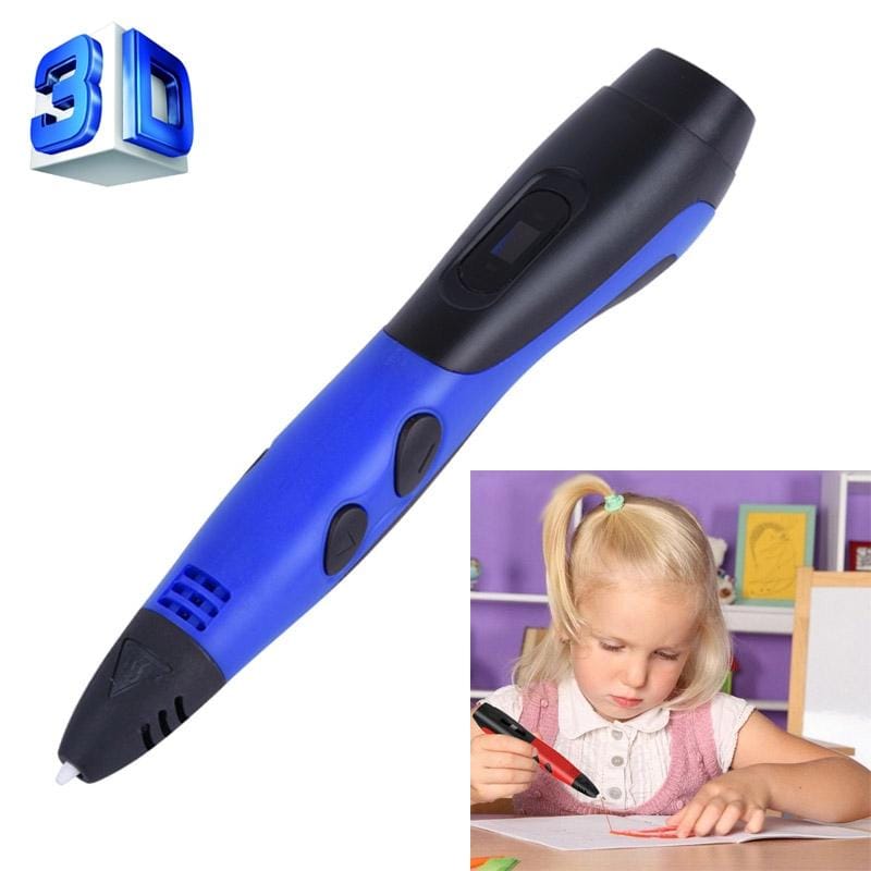 Gen 6th ABS / PLA Filament Kids DIY Drawing 3D Printing Pen with LCD Display (Style1)