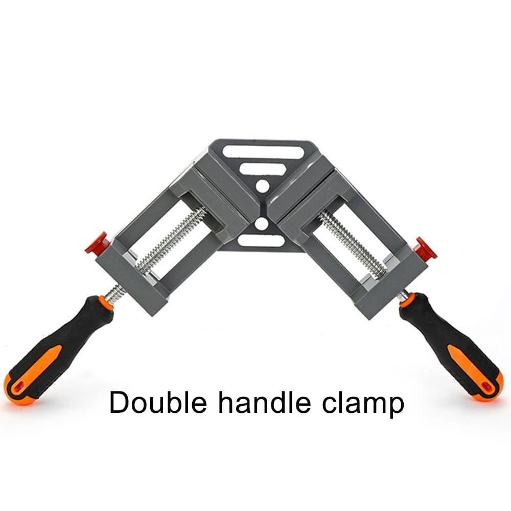 Aluminium Handle 90 Degree Right Angle Clamp Photo Corner - Double handle