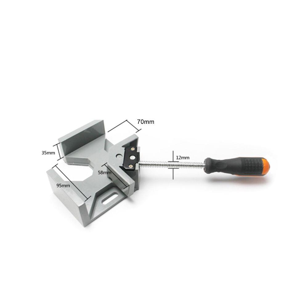 Aluminium Handle 90 Degree Right Angle Clamp Photo Corner - Single handle