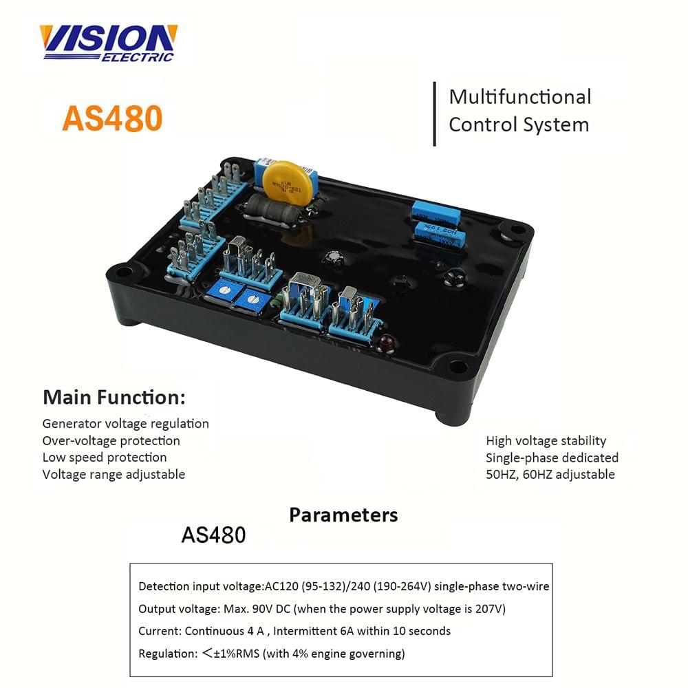 AVR  AS480 Automatic Voltage Regulator High Performance