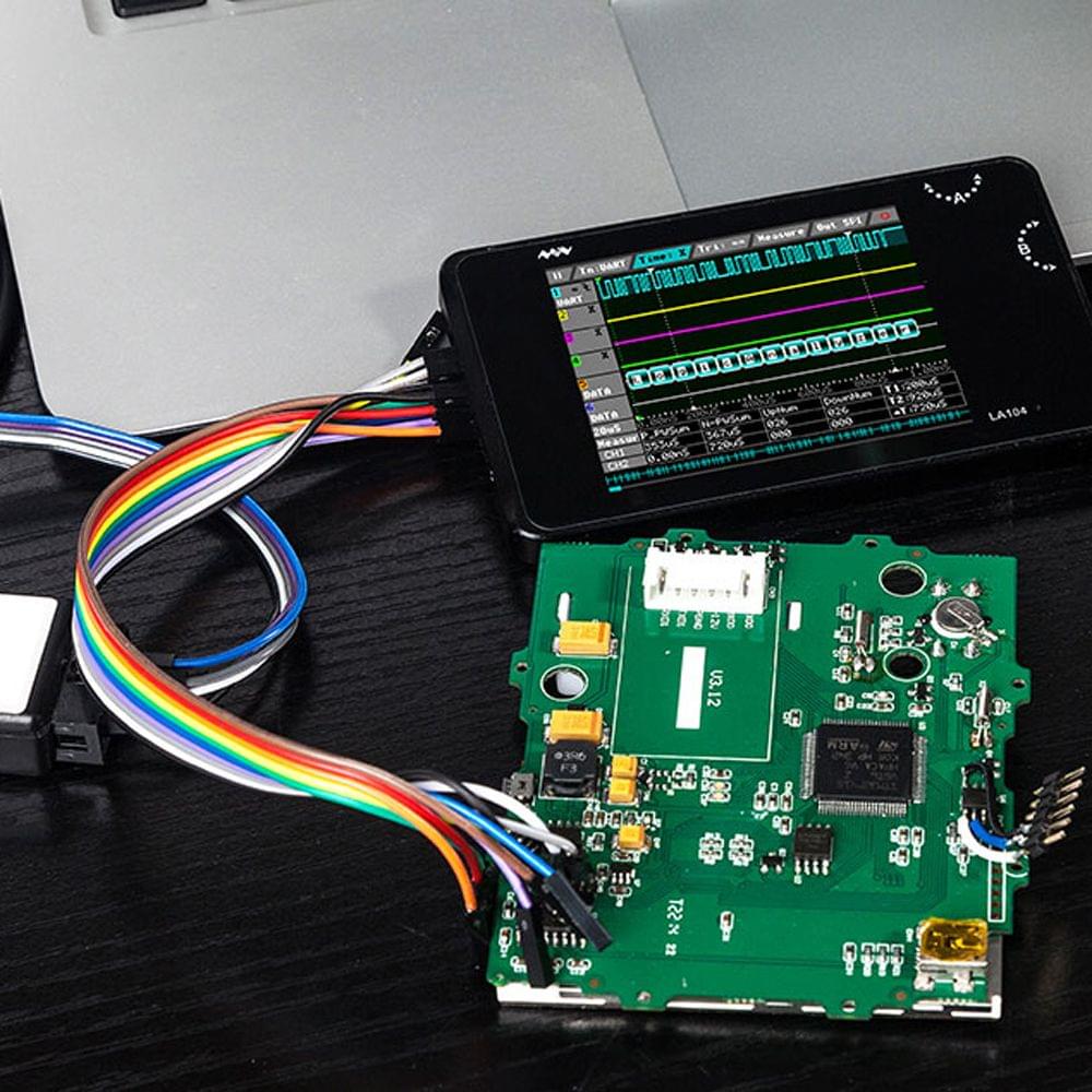 Portable Digital Logic Analyzer LA104 USB Mini 4 Channels
