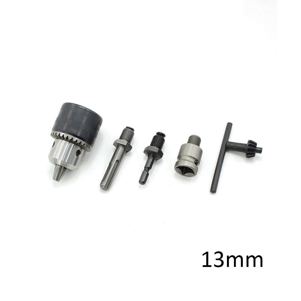5PC Drill Chuck Sets Square Handle Round Handle Post - 13mm 5PCS