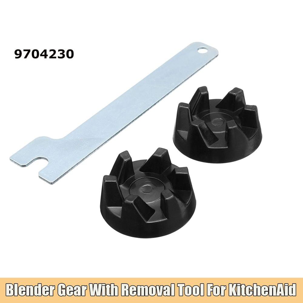 2Pcs Blender Rubber Coupler Gear Clutch with Removal Tool