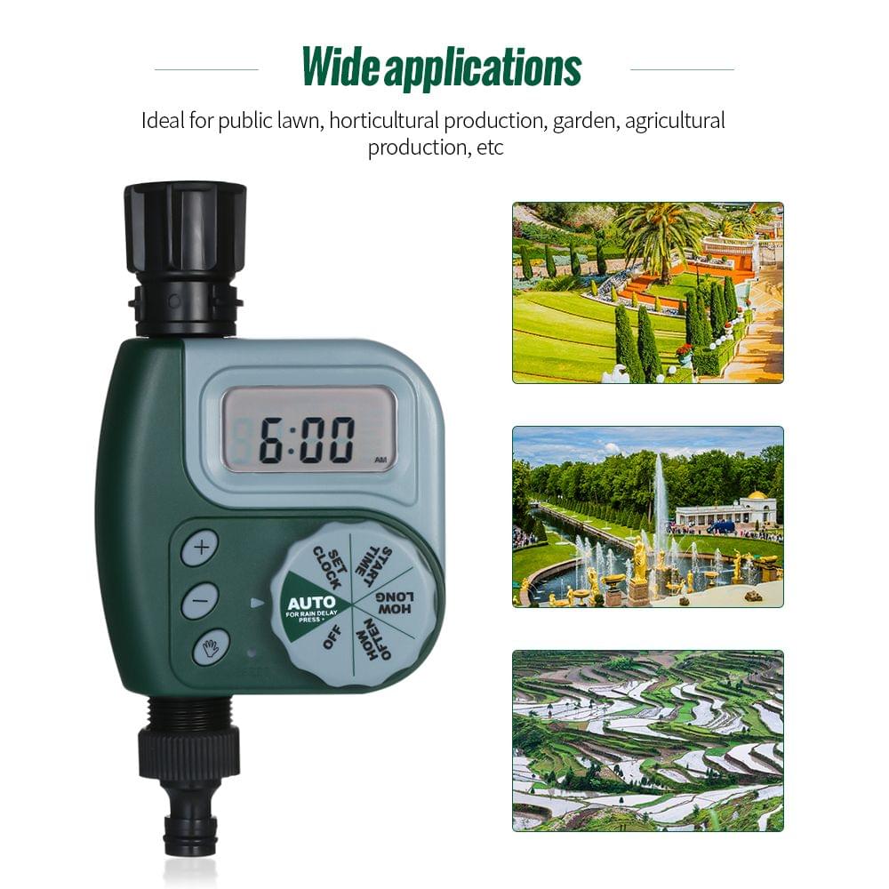 Outdoor Garden Irrigation Controller Automatic Water Timer - US Faucet Connection