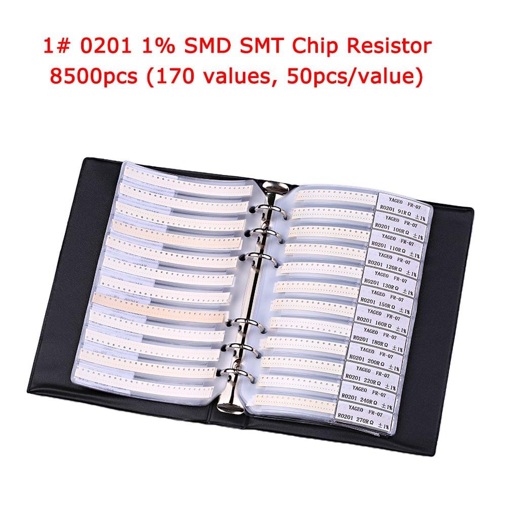 0201 0402 0603 0805 1206 SMD/SMT Capacitor Chip Resistor - Model 0201