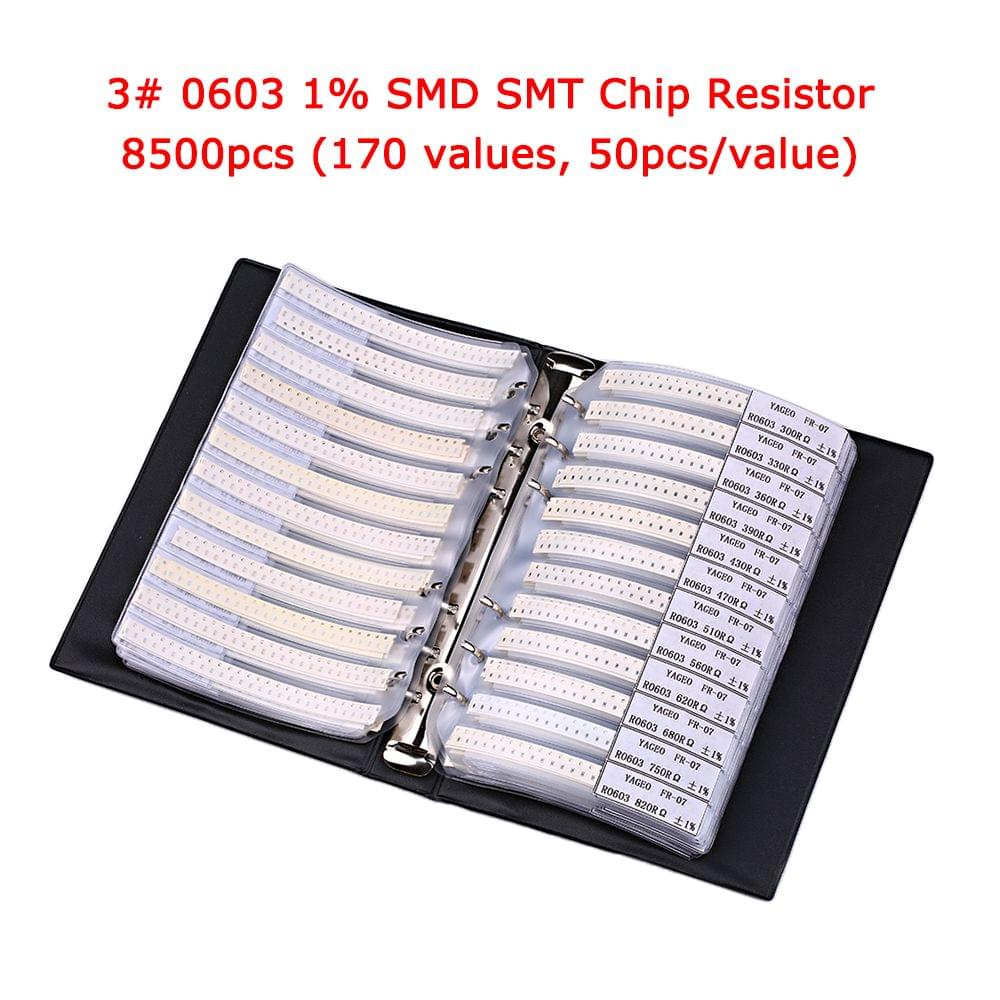 0201 0402 0603 0805 1206 SMD/SMT Capacitor Chip Resistor - Model 0603