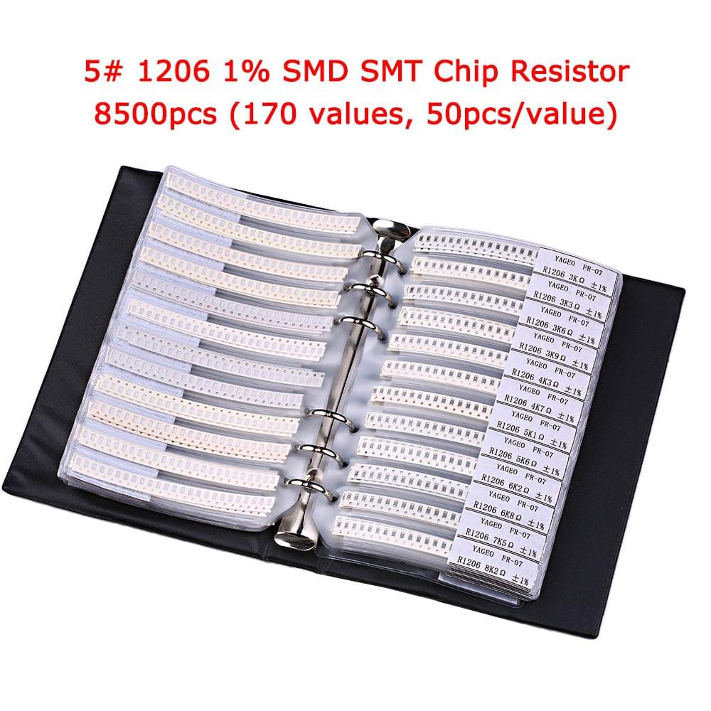 0201 0402 0603 0805 1206 SMD/SMT Capacitor Chip Resistor - Model 1206