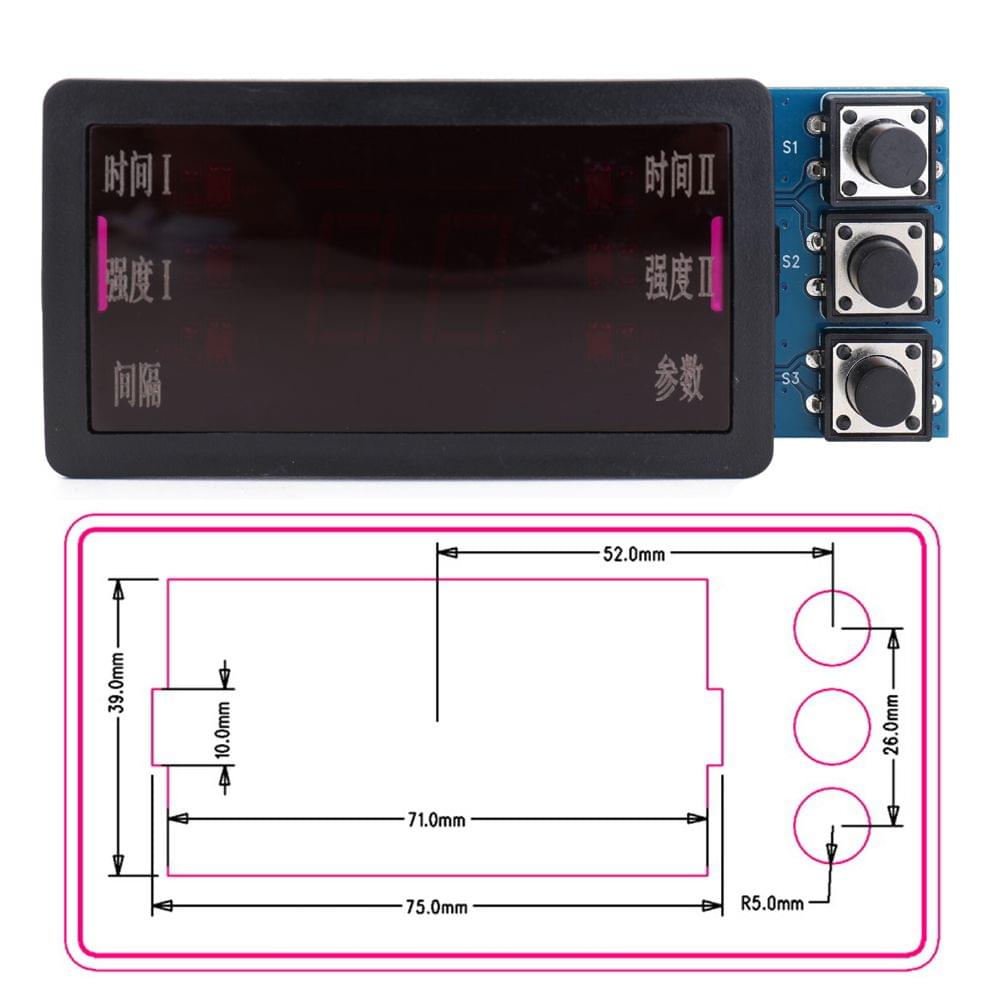 Spot Welding Machine Control Panel Double Pulse Convenient - 2