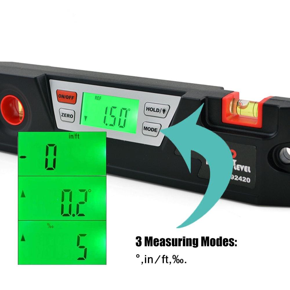GemRed Digital Magnetic Level Digital Torpedo Level