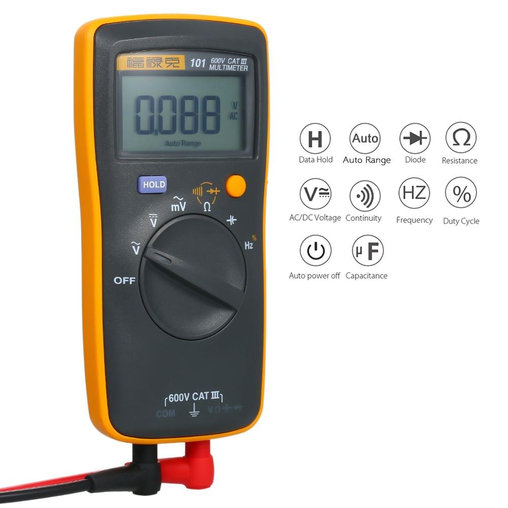 FLUKE F101 Mini Palm-sized Multimeter Portable Digital