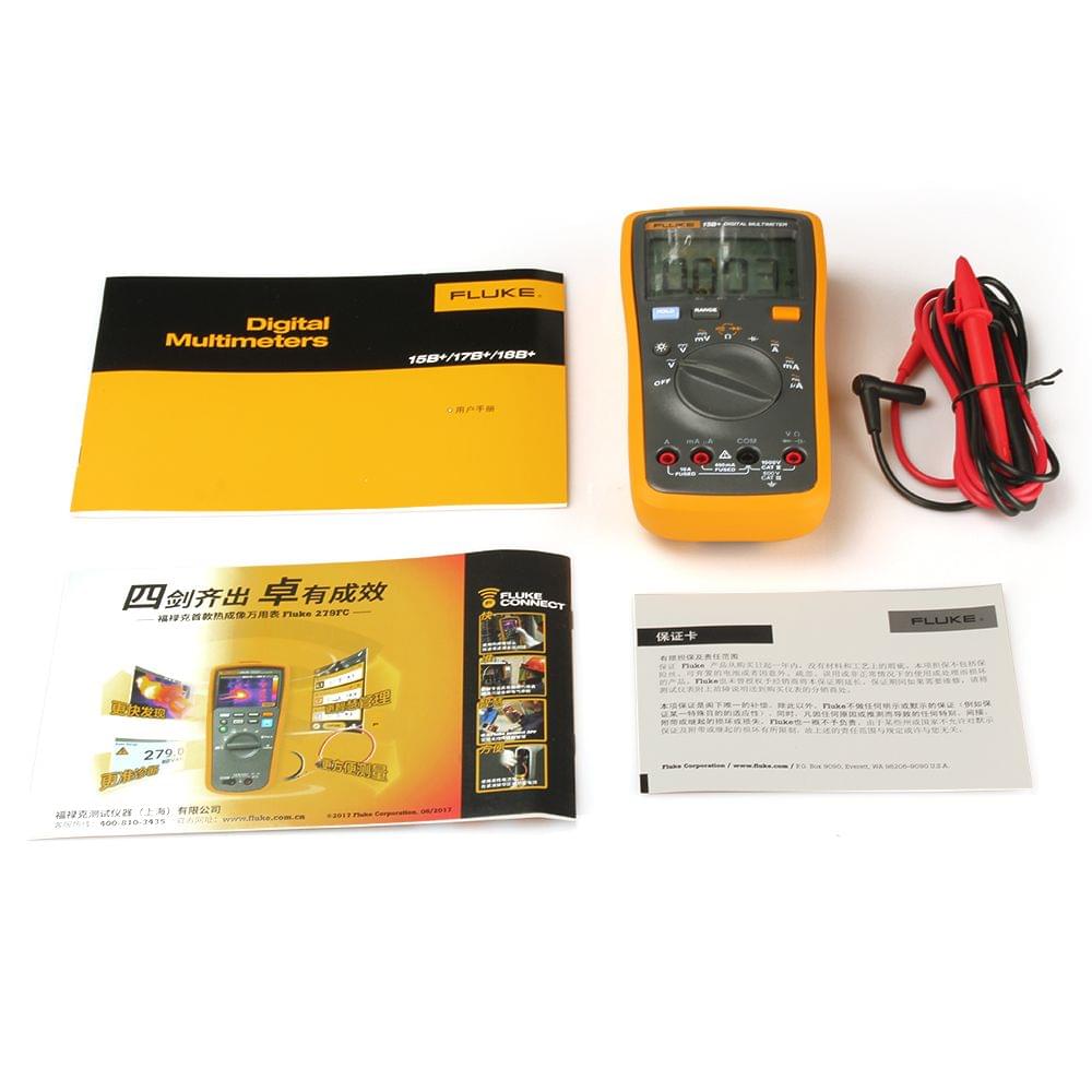 FLUKE F15B+ 4000 Counts Multimeter Portable Digital