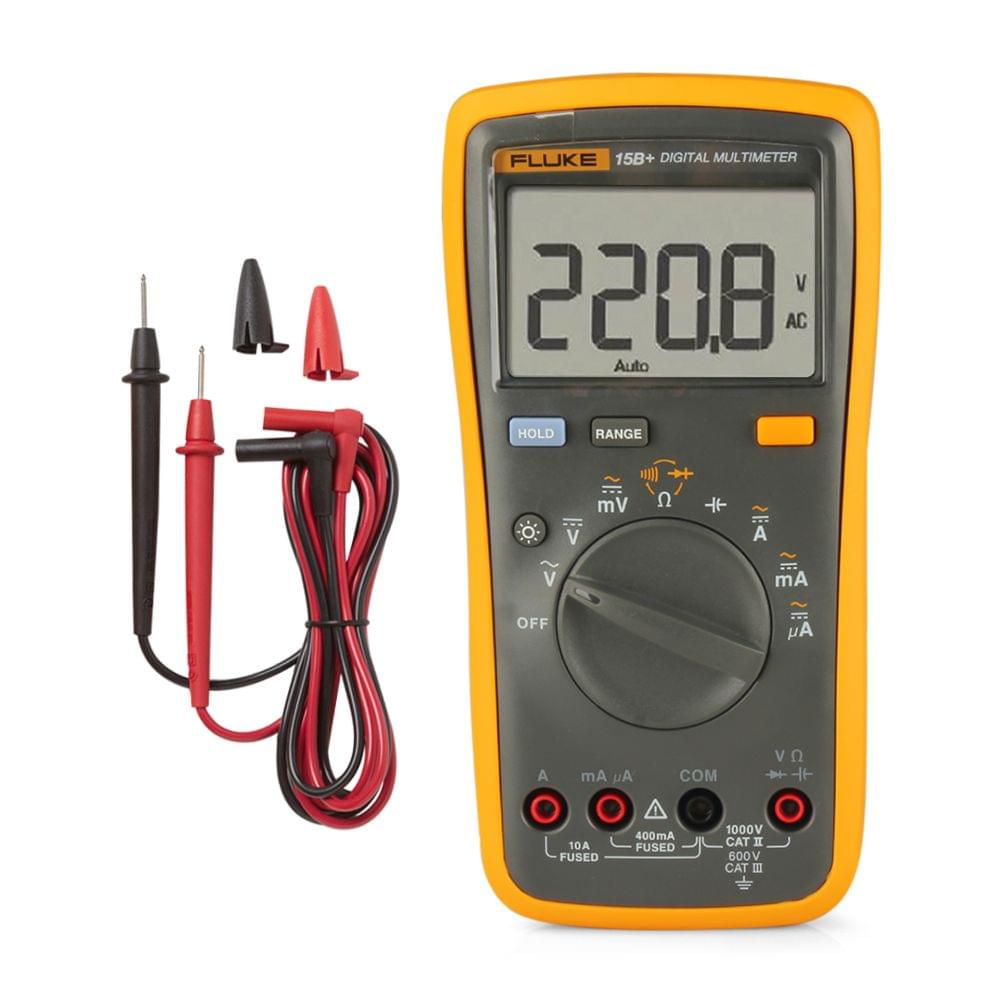 FLUKE F15B+ 4000 Counts Multimeter Portable Digital
