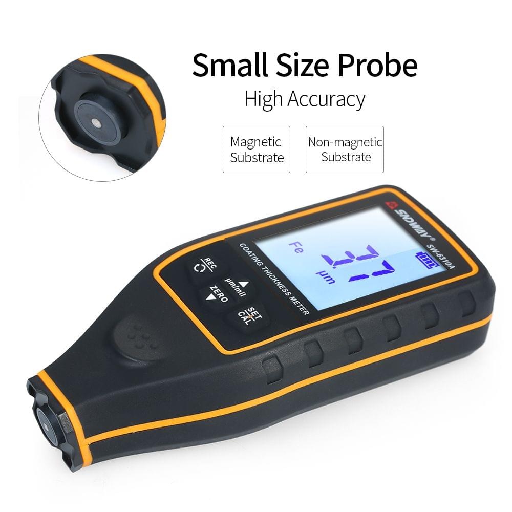 SNDWAY Digital Paint Coating Thickness Gauge Handheld