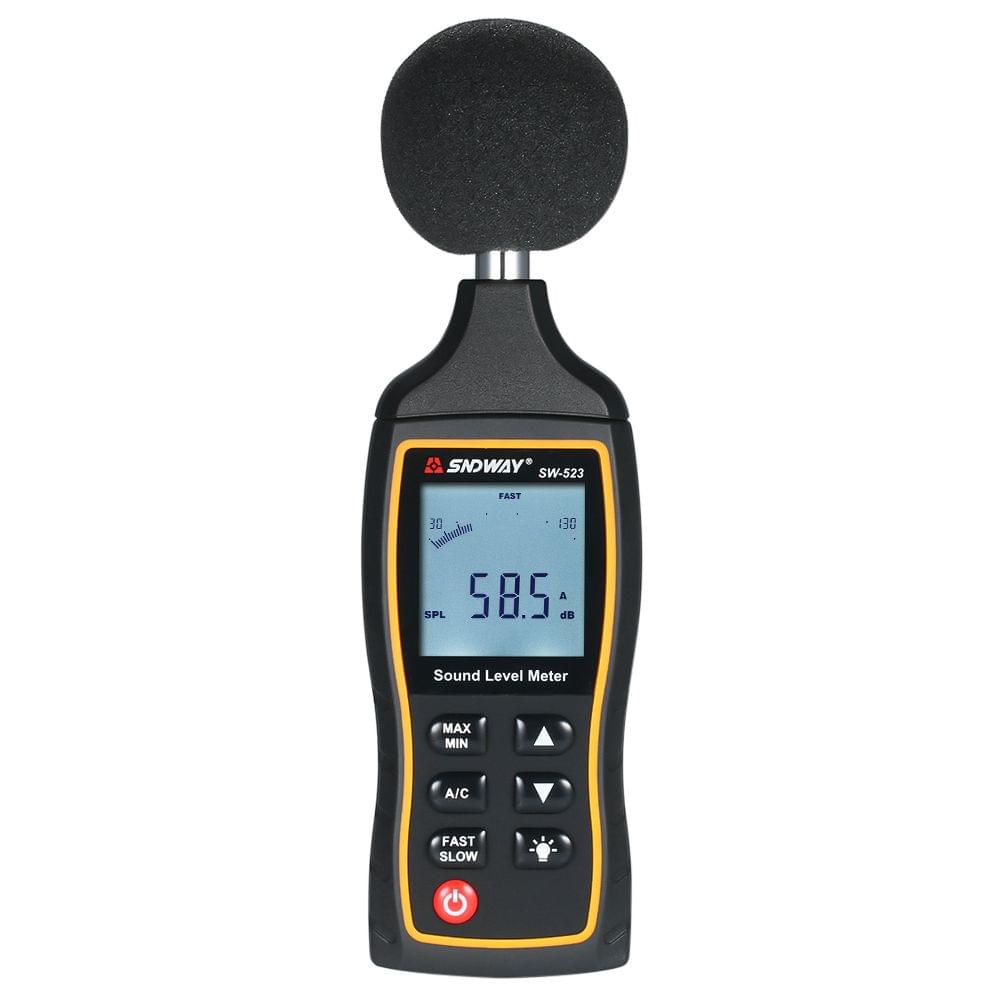 SNDWAY High Accuracy LCD Digital Noisemeter Sound Level