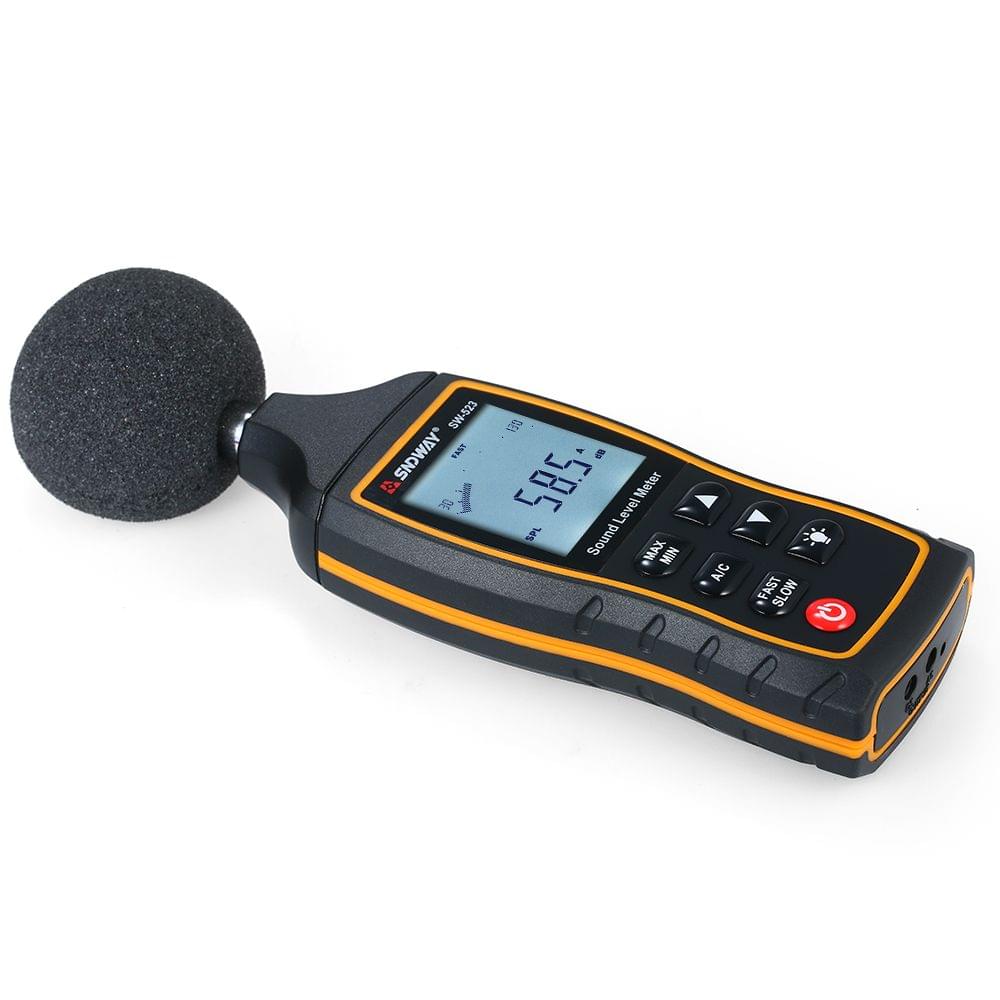 SNDWAY High Accuracy LCD Digital Noisemeter Sound Level