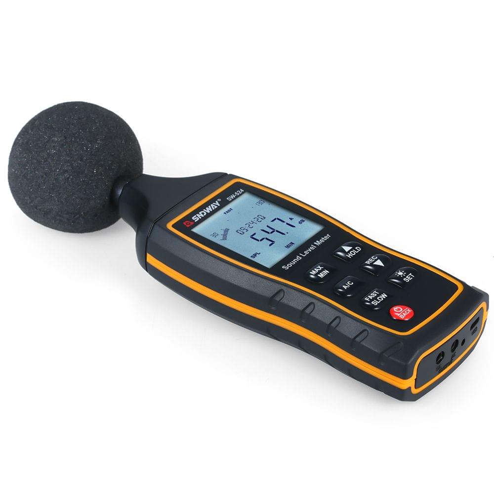 SNDWAY LCD Digital Sound Level Meter Digital Noisemeter