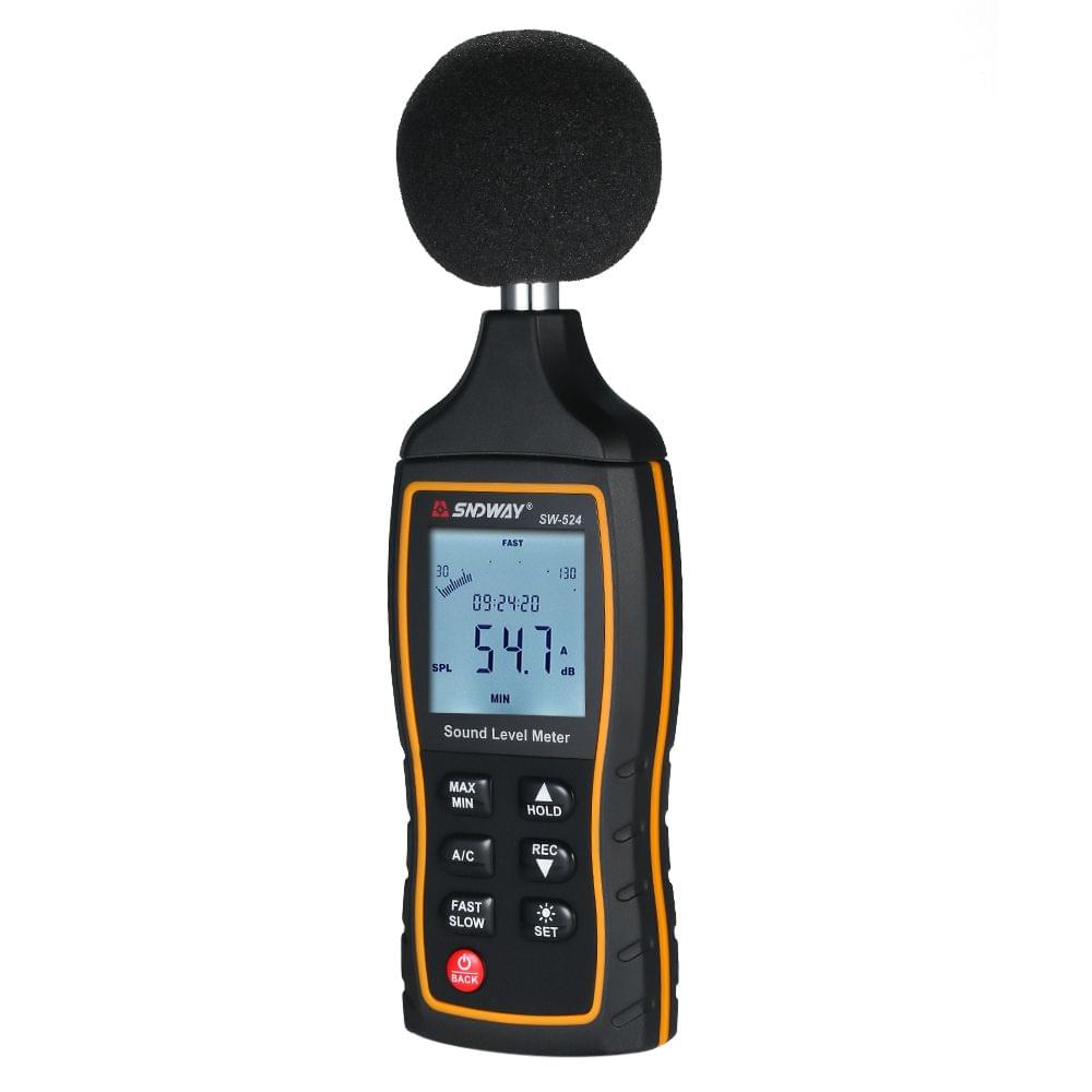 SNDWAY LCD Digital Sound Level Meter Digital Noisemeter