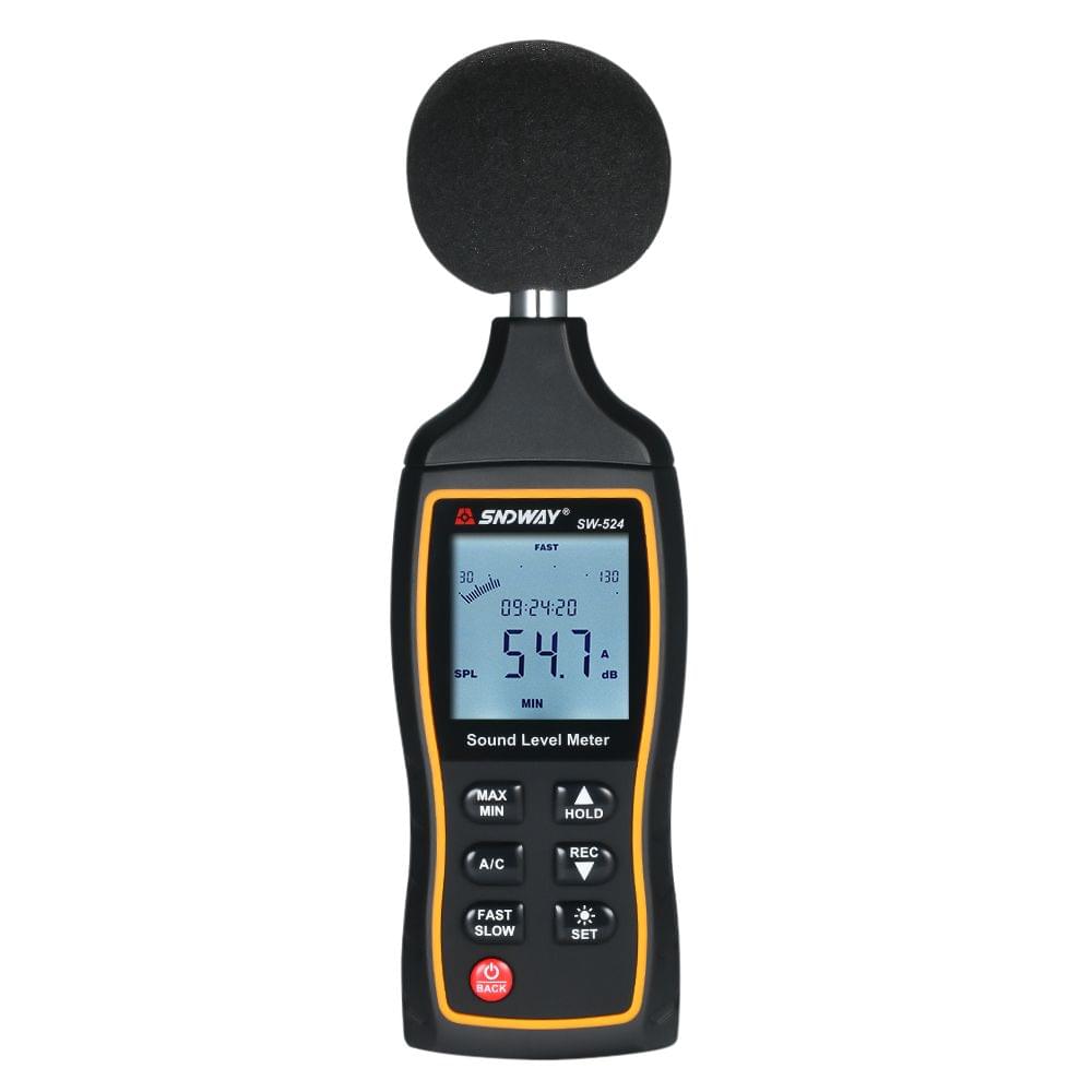 SNDWAY LCD Digital Sound Level Meter Digital Noisemeter