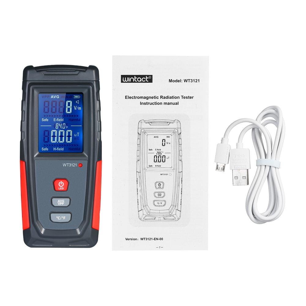 High Precision Handheld Mini Digital LCD EMF Tester