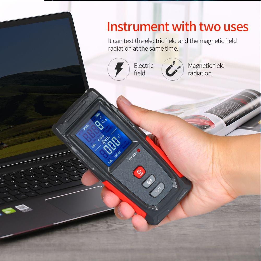 High Precision Handheld Mini Digital LCD EMF Tester