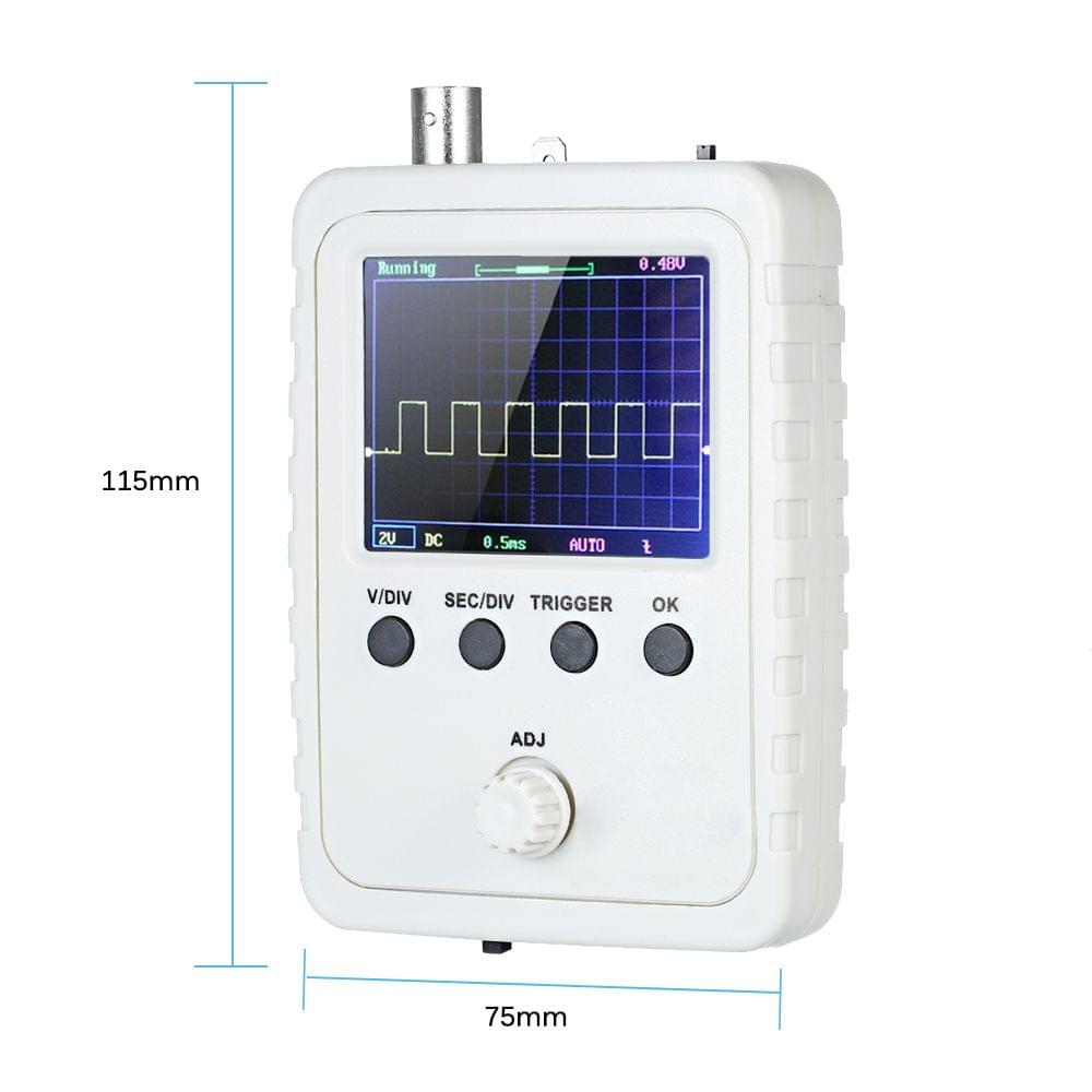 KKmoon 2.4" TFT Digital Oscilloscope Kit with Power Adapter - EU plug