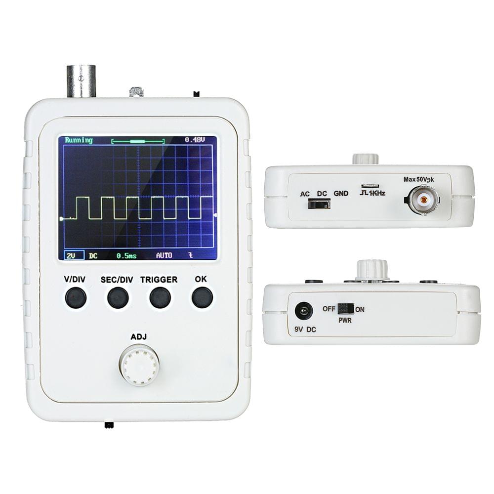 KKmoon 2.4" TFT Digital Oscilloscope Kit with Power Adapter - EU plug