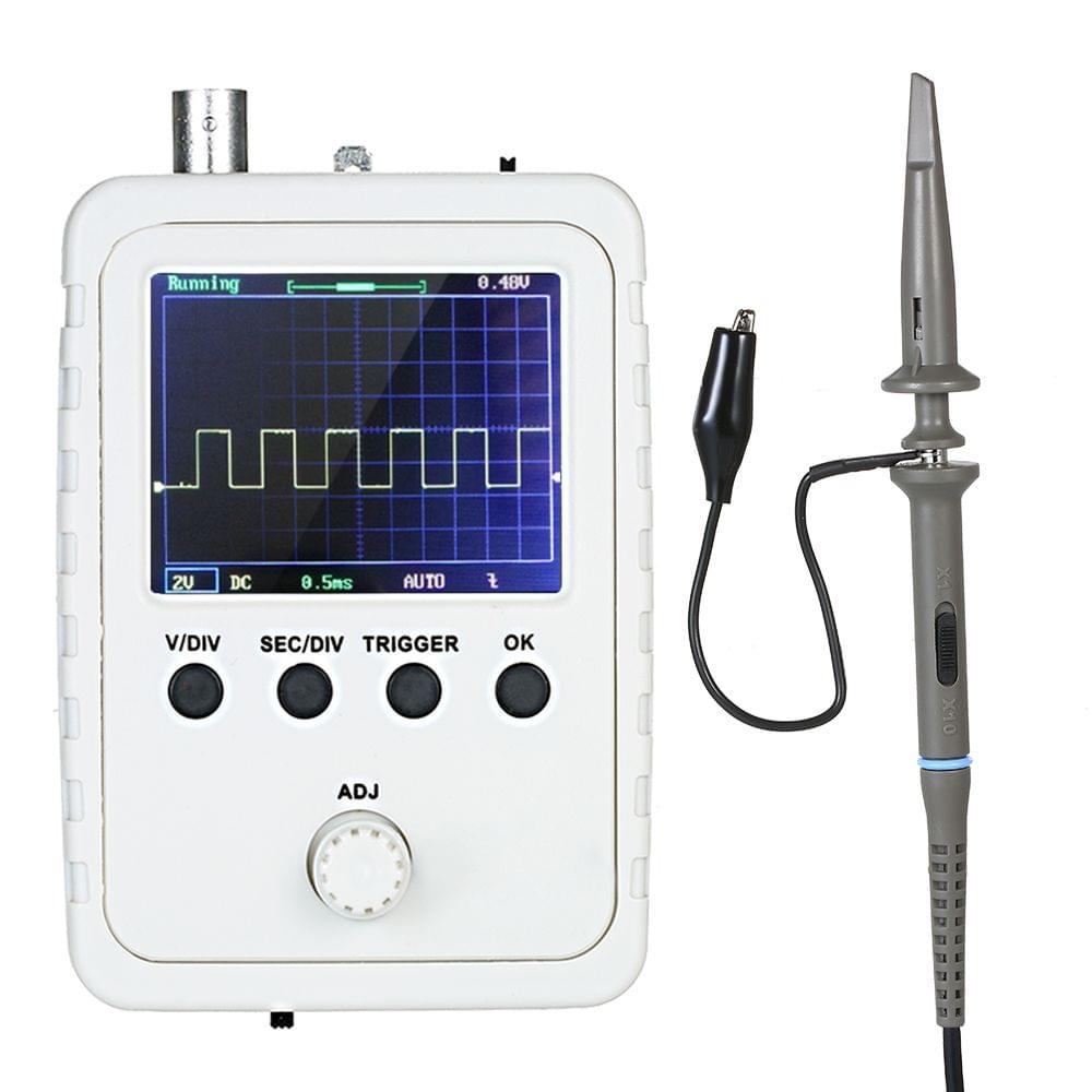 KKmoon 2.4" TFT Digital Oscilloscope Kit with Power Adapter - EU plug