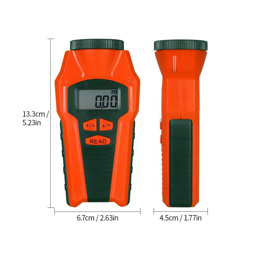 Portable Compact Ultrasonic Range Finder Distance Measurer