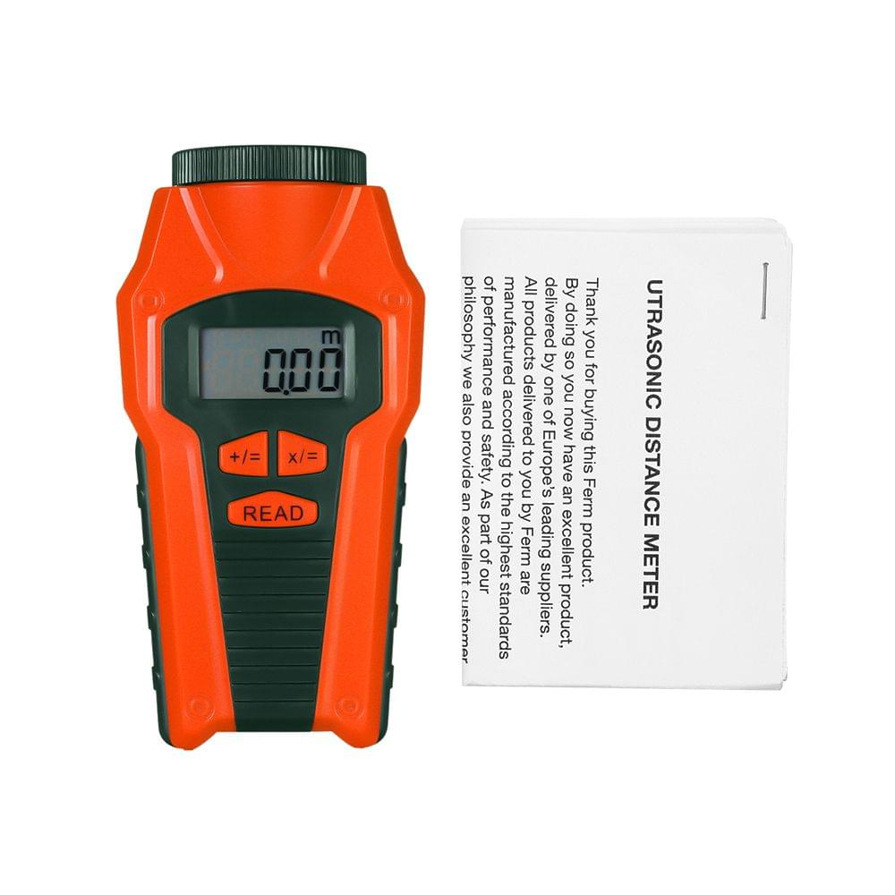 Portable Compact Ultrasonic Range Finder Distance Measurer