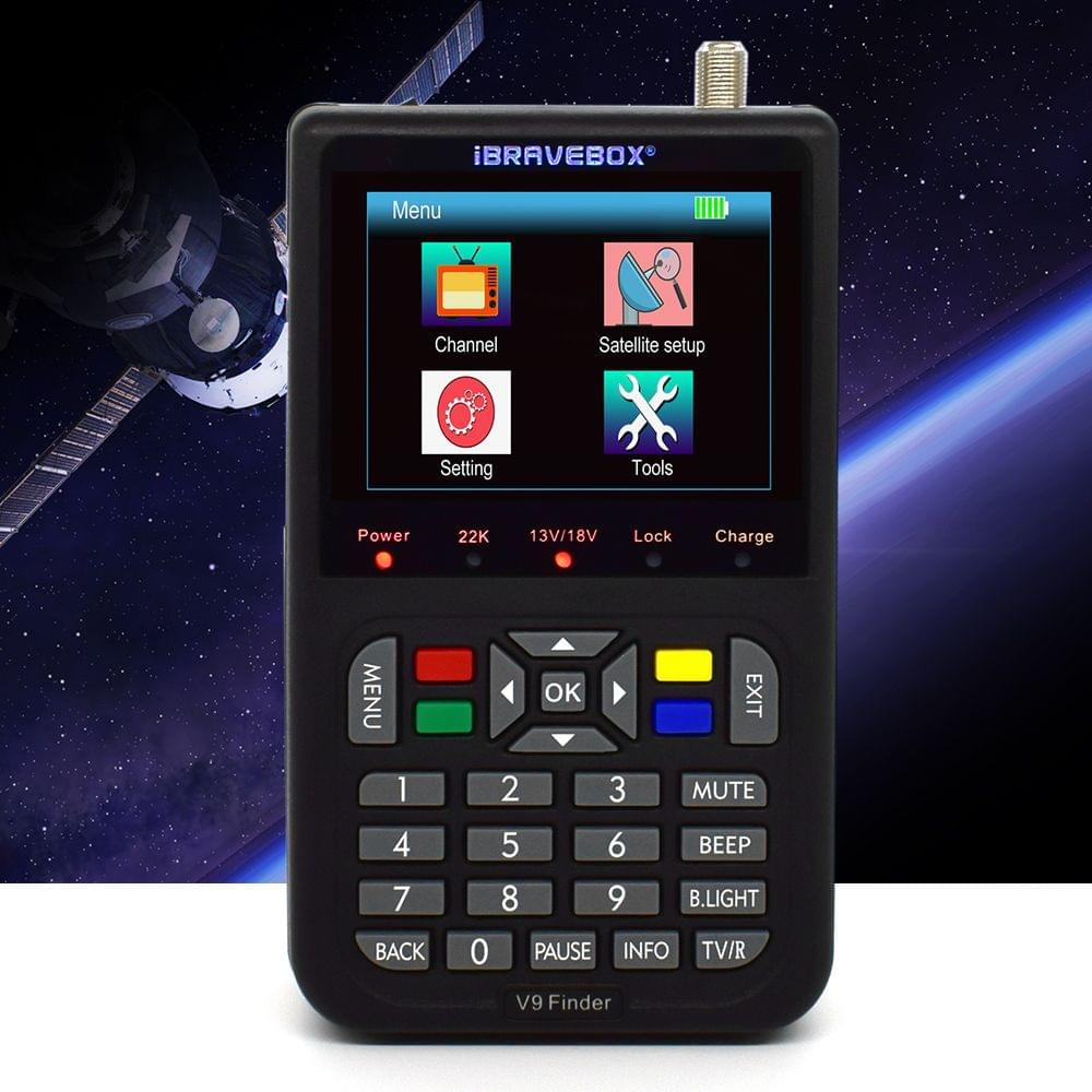 V9 Finder Digital Satellite Finder LCD Satellite Finder - US Plug