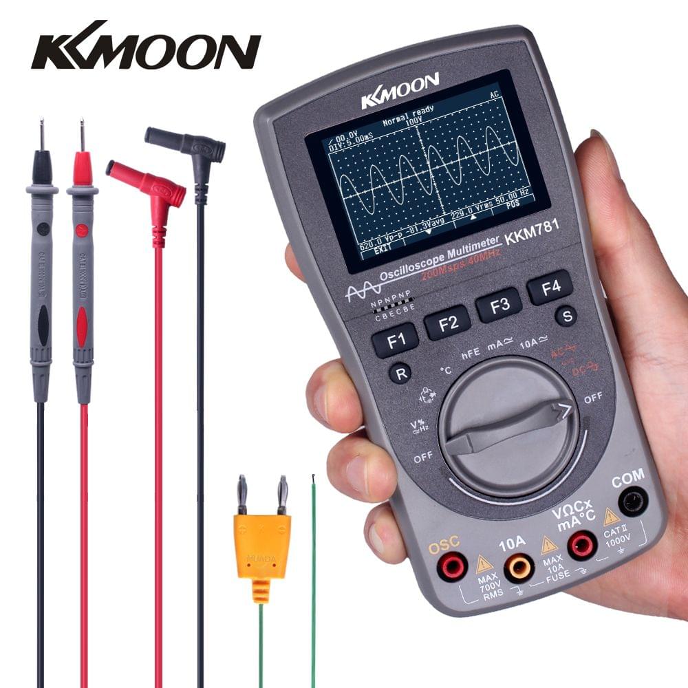 KKmoon Intelligent Digital Storage Scopemeter 2-in-1 Digital