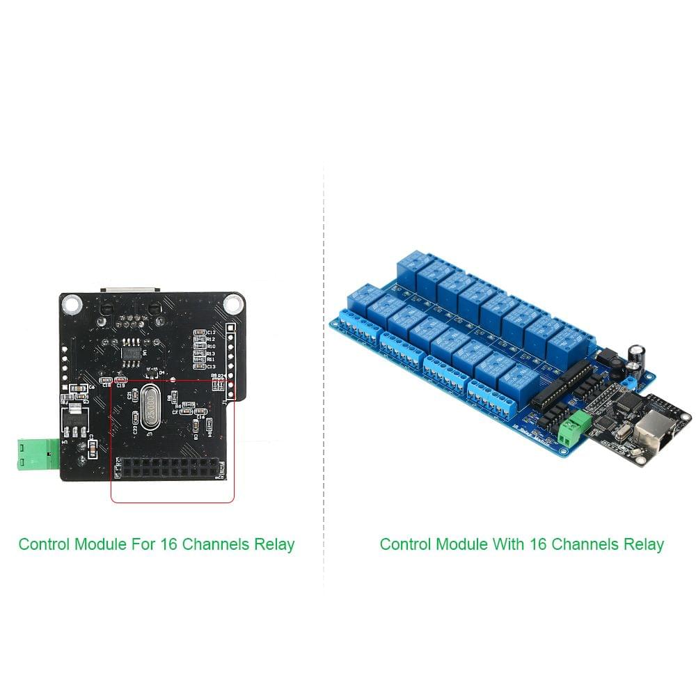 Ethernet Control Module LAN WAN Network WEB Server RJ45 Port - 12v