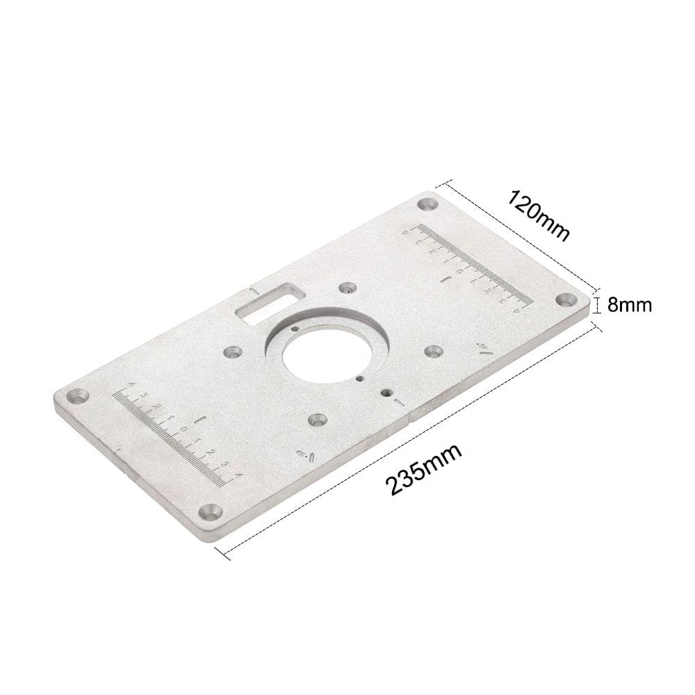 235mm x 120mm x 8mm Trimming Machine Flip Panel Woodworking