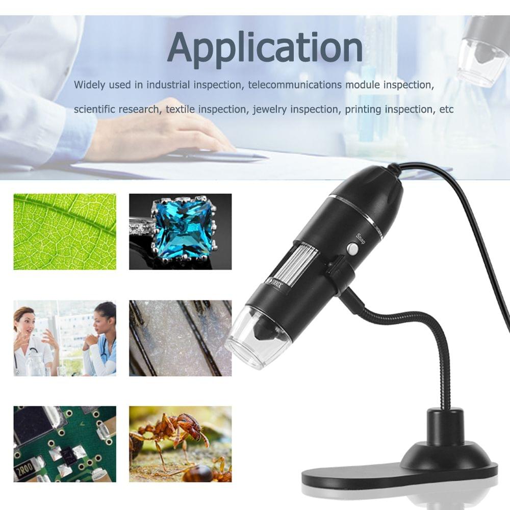 Digital Zoom Microscope USB Handheld & Desktop Magnifier