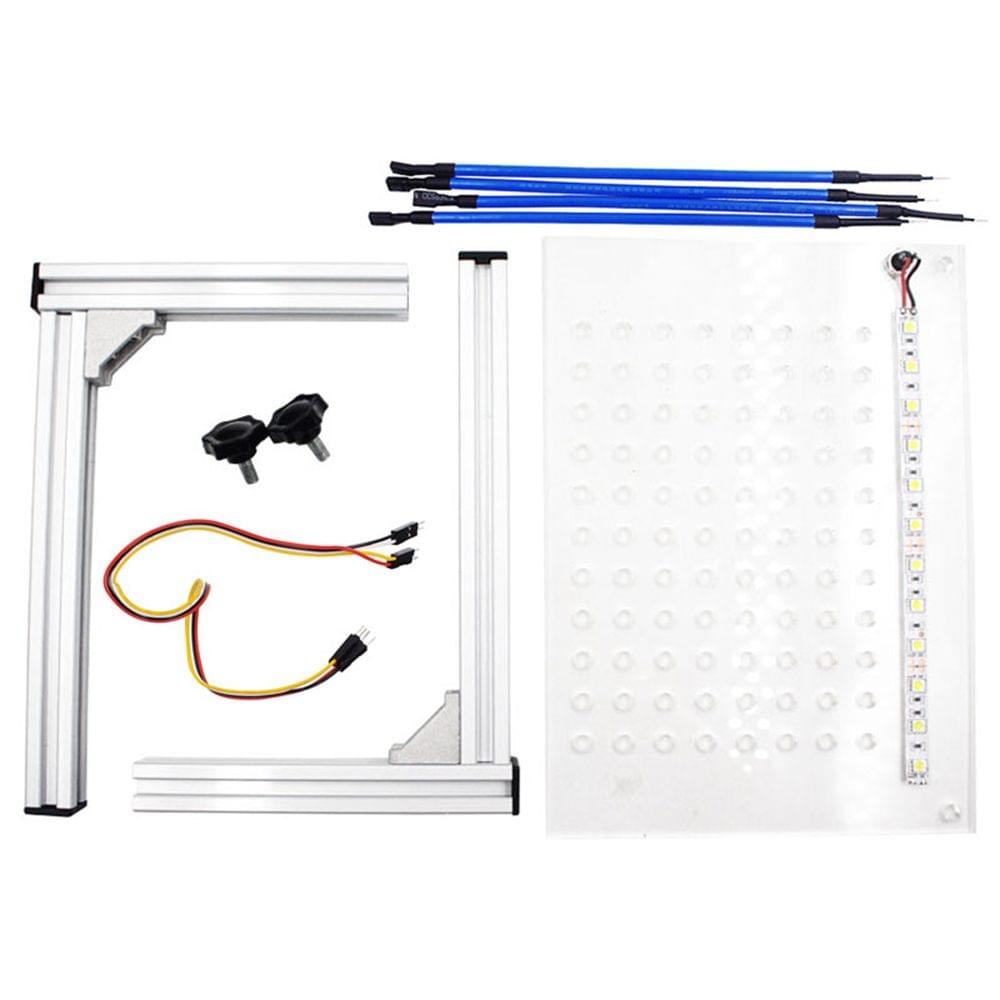 L-E-D BDM Frame Acrylic ECU Programmer Full Set BDM Frame